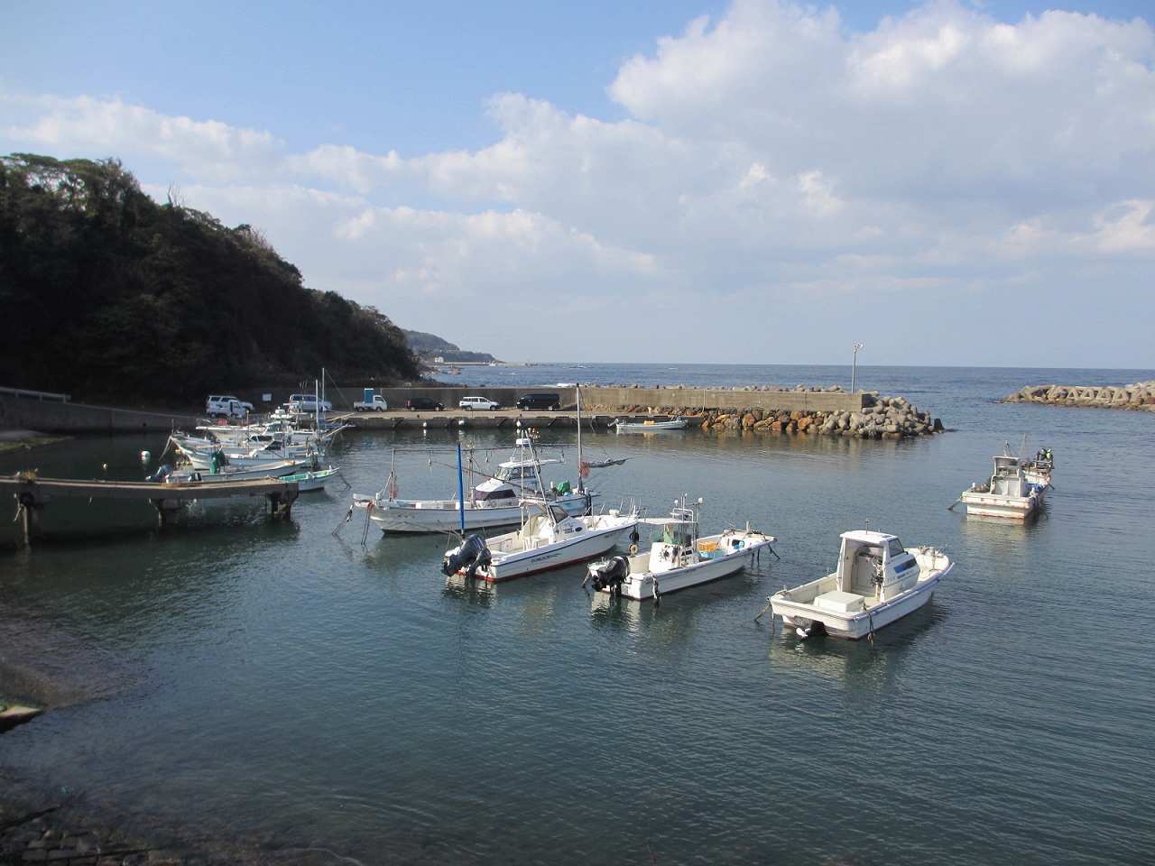 島根県の海釣り・出雲市・小田東港